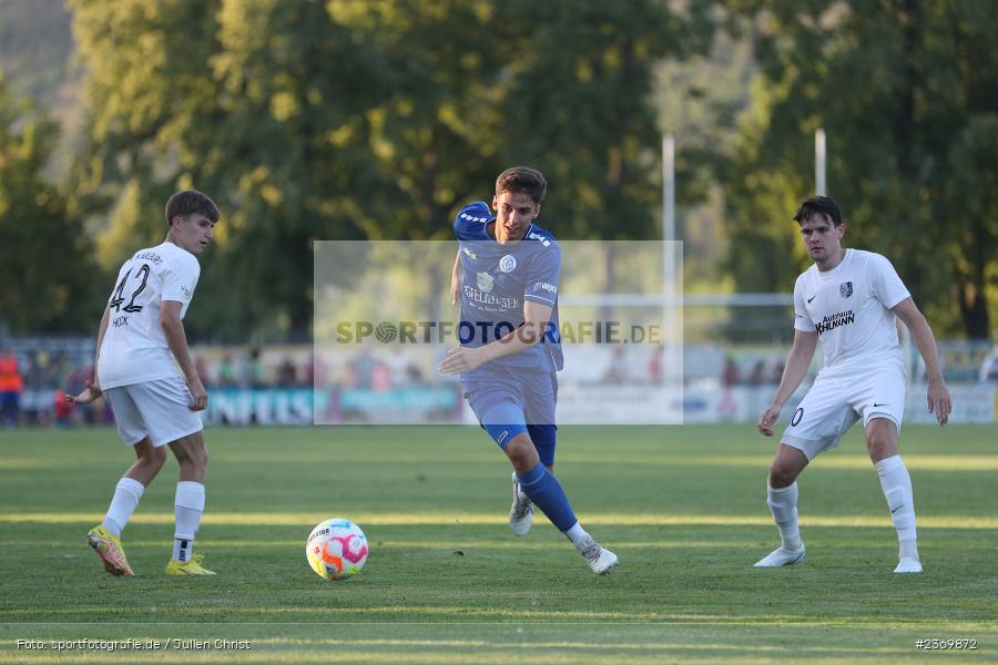 Luis Wagner, Sportgelände, Karlburg, 14.07.2023, sport, action, BFV, Fussball, 3. Runde, Toto-Pokal, Bayernliga Nord, Landesliga Nord, WFV, TSV, Würzburger FV 04, TSV Karlburg - Bild-ID: 2369872