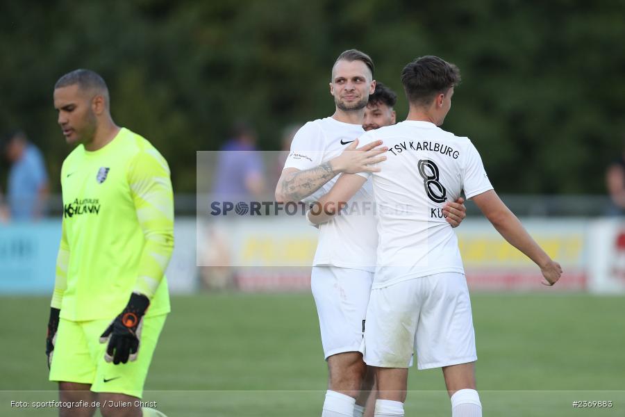 Sportgelände, Karlburg, 14.07.2023, sport, action, BFV, Fussball, 3. Runde, Toto-Pokal, Bayernliga Nord, Landesliga Nord, WFV, TSV, Würzburger FV 04, TSV Karlburg - Bild-ID: 2369883 Sportgelände, Karlburg, 14.07.2023, sport, action, BFV, Fussball, 3. Runde, Toto-Pokal, Bayernliga Nord, Landesliga Nord, WFV, TSV, Würzburger FV 04, TSV Karlburg - Bild-ID: 2369883