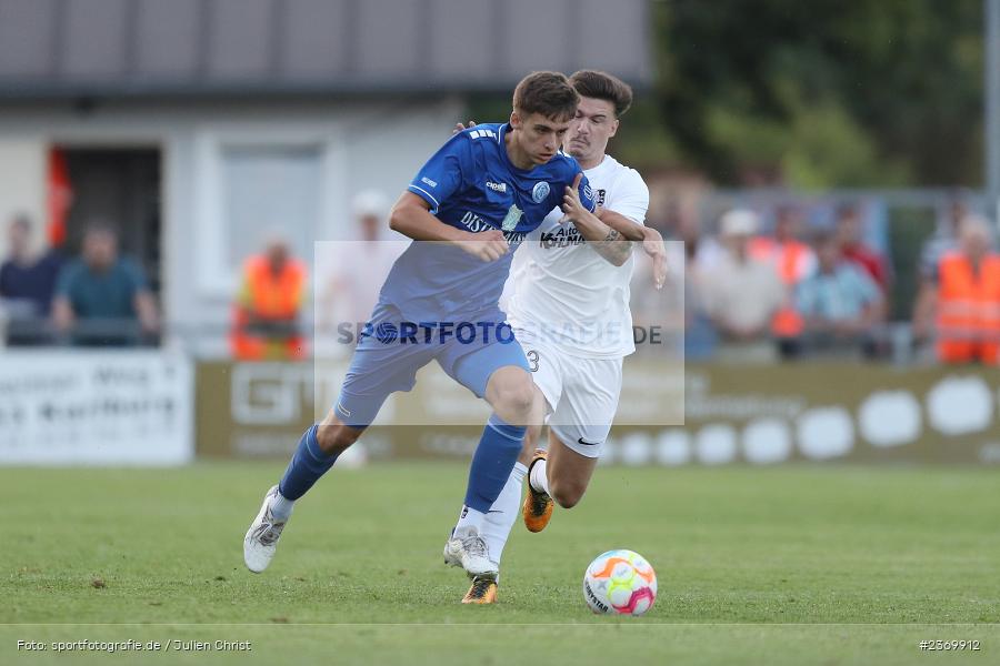 Luis Wagner, Sportgelände, Karlburg, 14.07.2023, sport, action, BFV, Fussball, 3. Runde, Toto-Pokal, Bayernliga Nord, Landesliga Nord, WFV, TSV, Würzburger FV 04, TSV Karlburg - Bild-ID: 2369912