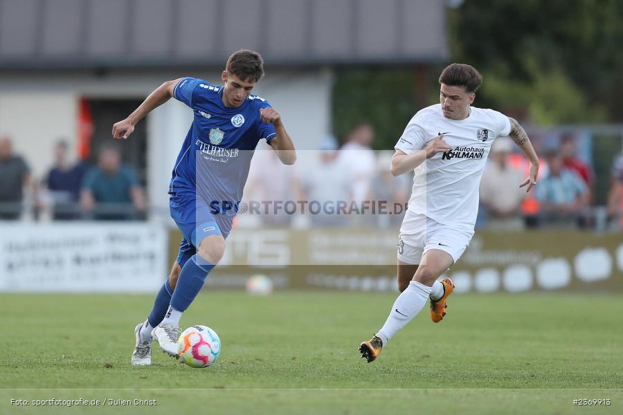 Luis Wagner, Sportgelände, Karlburg, 14.07.2023, sport, action, BFV, Fussball, 3. Runde, Toto-Pokal, Bayernliga Nord, Landesliga Nord, WFV, TSV, Würzburger FV 04, TSV Karlburg - Bild-ID: 2369913