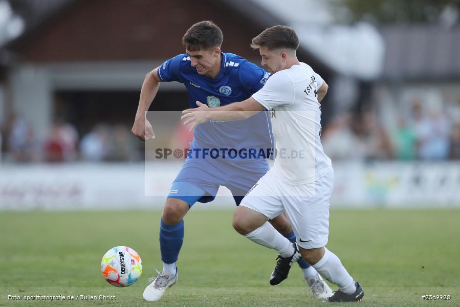 Luis Wagner, Sportgelände, Karlburg, 14.07.2023, sport, action, BFV, Fussball, 3. Runde, Toto-Pokal, Bayernliga Nord, Landesliga Nord, WFV, TSV, Würzburger FV 04, TSV Karlburg - Bild-ID: 2369920