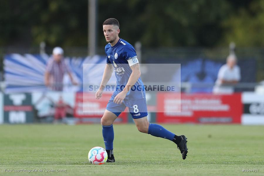 Dennie Michel, Sportgelände, Karlburg, 14.07.2023, sport, action, BFV, Fussball, 3. Runde, Toto-Pokal, Bayernliga Nord, Landesliga Nord, WFV, TSV, Würzburger FV 04, TSV Karlburg - Bild-ID: 2369927