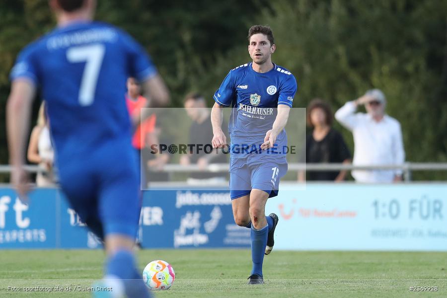 Moritz Renninger, Sportgelände, Karlburg, 14.07.2023, sport, action, BFV, Fussball, 3. Runde, Toto-Pokal, Bayernliga Nord, Landesliga Nord, WFV, TSV, Würzburger FV 04, TSV Karlburg - Bild-ID: 2369928