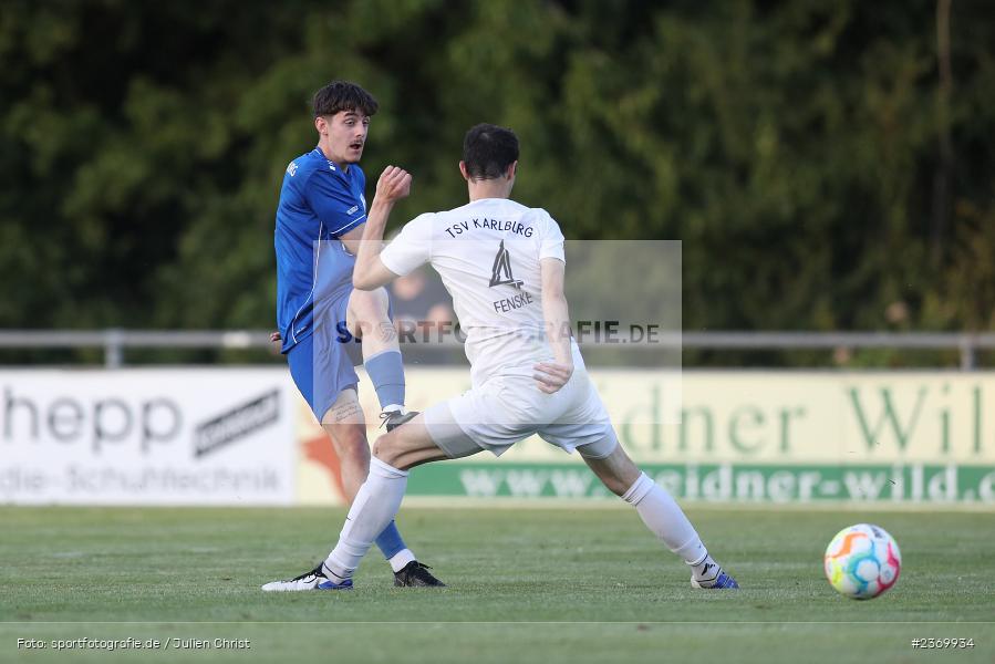Tim Herbert, Sportgelände, Karlburg, 14.07.2023, sport, action, BFV, Fussball, 3. Runde, Toto-Pokal, Bayernliga Nord, Landesliga Nord, WFV, TSV, Würzburger FV 04, TSV Karlburg - Bild-ID: 2369934