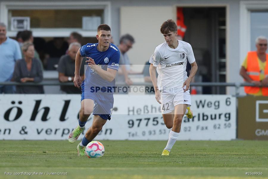 Fabio Gobbo, Sportgelände, Karlburg, 14.07.2023, sport, action, BFV, Fussball, 3. Runde, Toto-Pokal, Bayernliga Nord, Landesliga Nord, WFV, TSV, Würzburger FV 04, TSV Karlburg - Bild-ID: 2369936