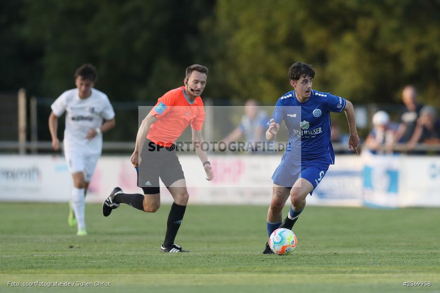 Tim Herbert, Sportgelände, Karlburg, 14.07.2023, sport, action, BFV, Fussball, 3. Runde, Toto-Pokal, Bayernliga Nord, Landesliga Nord, WFV, TSV, Würzburger FV 04, TSV Karlburg - Bild-ID: 2369938