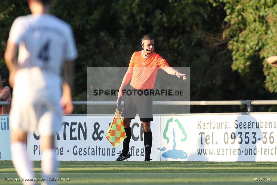 Lukas Kafara, Sportgelände, Karlburg, 14.07.2023, sport, action, BFV, Fussball, 3. Runde, Toto-Pokal, Bayernliga Nord, Landesliga Nord, WFV, TSV, Würzburger FV 04, TSV Karlburg - Bild-ID: 2369940