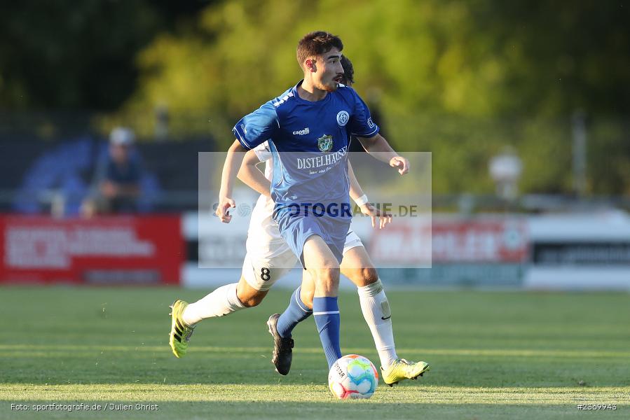 Samuel Röthlein, Sportgelände, Karlburg, 14.07.2023, sport, action, BFV, Fussball, 3. Runde, Toto-Pokal, Bayernliga Nord, Landesliga Nord, WFV, TSV, Würzburger FV 04, TSV Karlburg - Bild-ID: 2369943