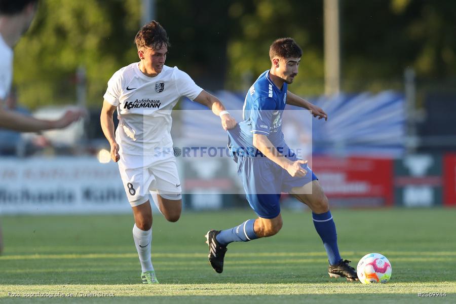 Samuel Röthlein, Sportgelände, Karlburg, 14.07.2023, sport, action, BFV, Fussball, 3. Runde, Toto-Pokal, Bayernliga Nord, Landesliga Nord, WFV, TSV, Würzburger FV 04, TSV Karlburg - Bild-ID: 2369944