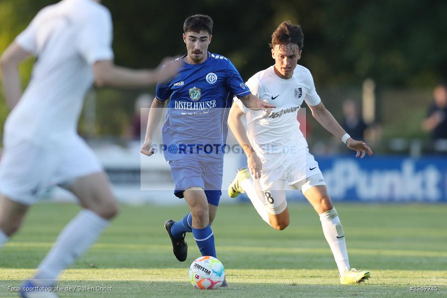 Samuel Röthlein, Sportgelände, Karlburg, 14.07.2023, sport, action, BFV, Fussball, 3. Runde, Toto-Pokal, Bayernliga Nord, Landesliga Nord, WFV, TSV, Würzburger FV 04, TSV Karlburg - Bild-ID: 2369945