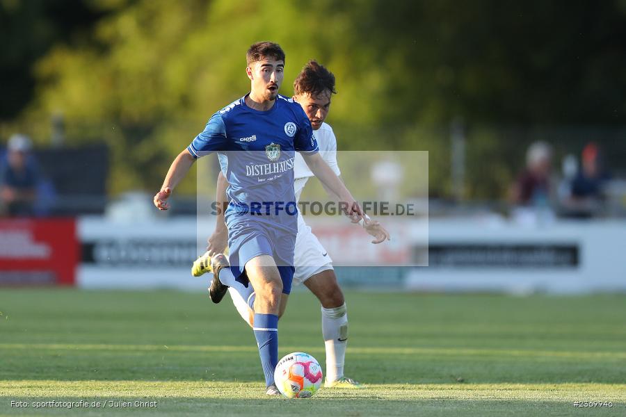 Samuel Röthlein, Sportgelände, Karlburg, 14.07.2023, sport, action, BFV, Fussball, 3. Runde, Toto-Pokal, Bayernliga Nord, Landesliga Nord, WFV, TSV, Würzburger FV 04, TSV Karlburg - Bild-ID: 2369946