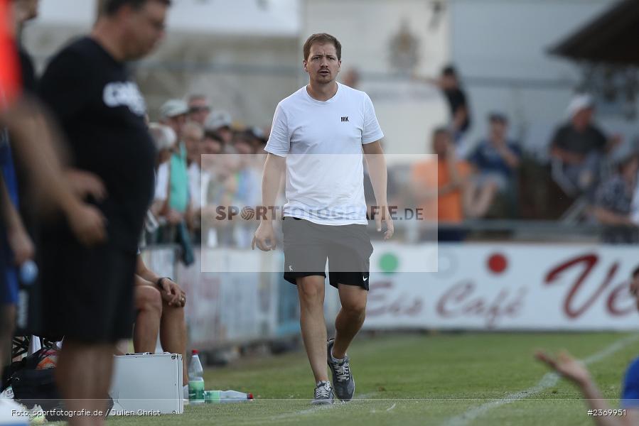 Markus Köhler, Sportgelände, Karlburg, 14.07.2023, sport, action, BFV, Fussball, 3. Runde, Toto-Pokal, Bayernliga Nord, Landesliga Nord, WFV, TSV, Würzburger FV 04, TSV Karlburg - Bild-ID: 2369951