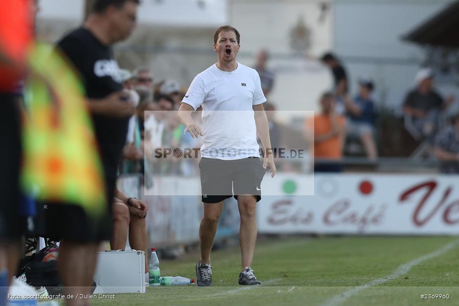 Markus Köhler, Sportgelände, Karlburg, 14.07.2023, sport, action, BFV, Fussball, 3. Runde, Toto-Pokal, Bayernliga Nord, Landesliga Nord, WFV, TSV, Würzburger FV 04, TSV Karlburg - Bild-ID: 2369960