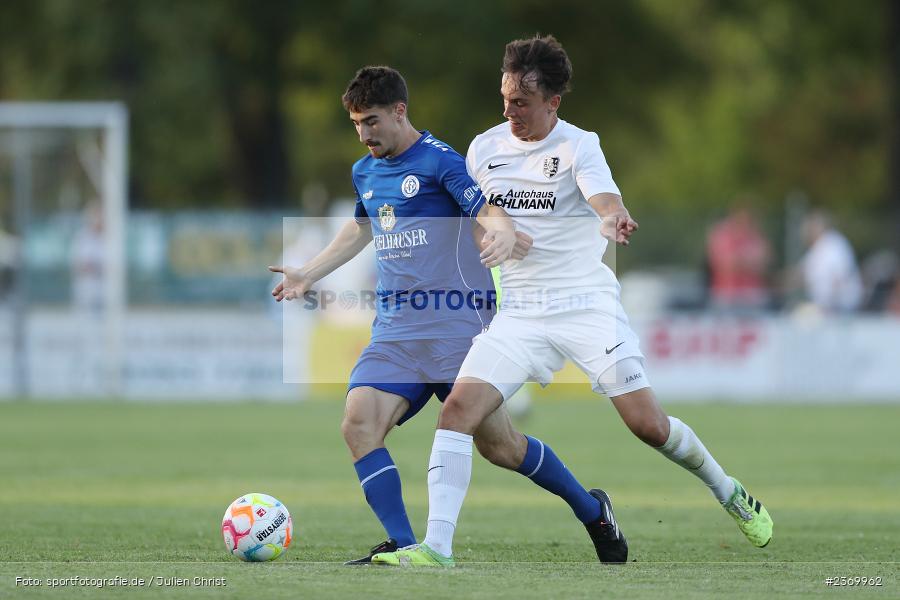 Nico Kuß, Sportgelände, Karlburg, 14.07.2023, sport, action, BFV, Fussball, 3. Runde, Toto-Pokal, Bayernliga Nord, Landesliga Nord, WFV, TSV, Würzburger FV 04, TSV Karlburg - Bild-ID: 2369962