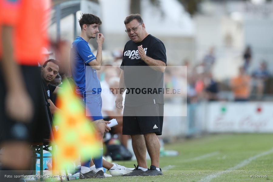Harald Funsch, Sportgelände, Karlburg, 14.07.2023, sport, action, BFV, Fussball, 3. Runde, Toto-Pokal, Bayernliga Nord, Landesliga Nord, WFV, TSV, Würzburger FV 04, TSV Karlburg - Bild-ID: 2369965