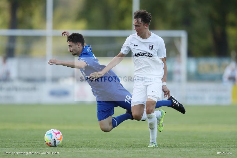 Nico Kuß, Sportgelände, Karlburg, 14.07.2023, sport, action, BFV, Fussball, 3. Runde, Toto-Pokal, Bayernliga Nord, Landesliga Nord, WFV, TSV, Würzburger FV 04, TSV Karlburg - Bild-ID: 2369966