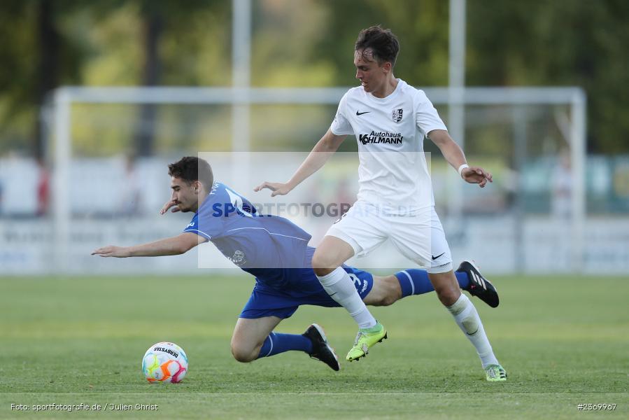 Nico Kuß, Sportgelände, Karlburg, 14.07.2023, sport, action, BFV, Fussball, 3. Runde, Toto-Pokal, Bayernliga Nord, Landesliga Nord, WFV, TSV, Würzburger FV 04, TSV Karlburg - Bild-ID: 2369967