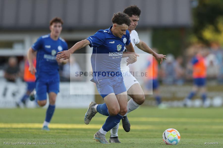 Fabio Hock, Sportgelände, Karlburg, 14.07.2023, sport, action, BFV, Fussball, 3. Runde, Toto-Pokal, Bayernliga Nord, Landesliga Nord, WFV, TSV, Würzburger FV 04, TSV Karlburg - Bild-ID: 2369975