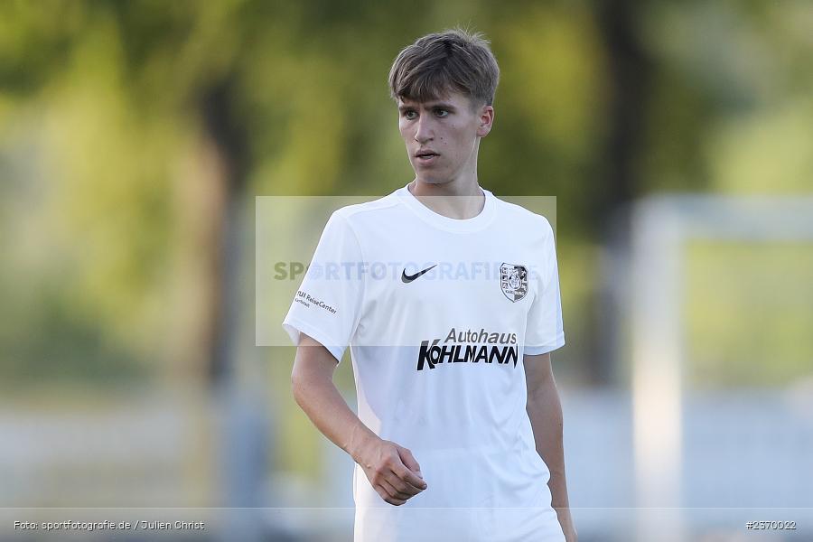 Cornelius Hock, Sportgelände, Karlburg, 14.07.2023, sport, action, BFV, Fussball, 3. Runde, Toto-Pokal, Bayernliga Nord, Landesliga Nord, WFV, TSV, Würzburger FV 04, TSV Karlburg - Bild-ID: 2370022