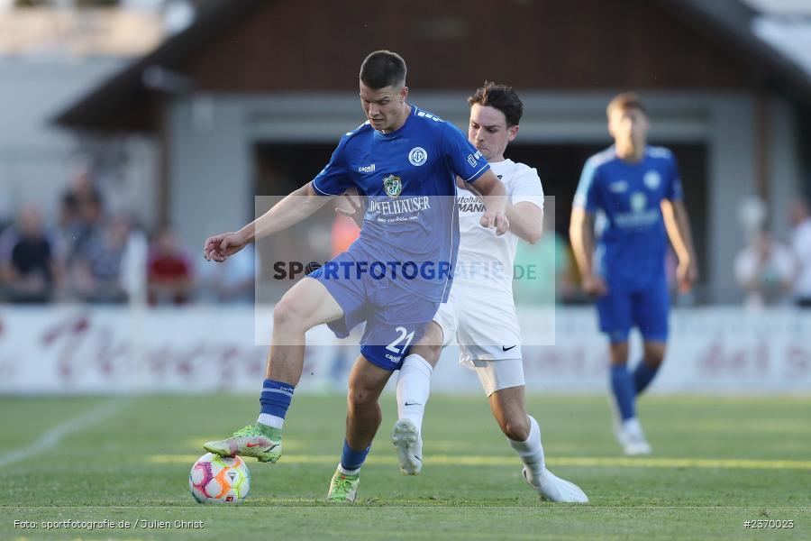 Jan Martin, Sportgelände, Karlburg, 14.07.2023, sport, action, BFV, Fussball, 3. Runde, Toto-Pokal, Bayernliga Nord, Landesliga Nord, WFV, TSV, Würzburger FV 04, TSV Karlburg - Bild-ID: 2370023