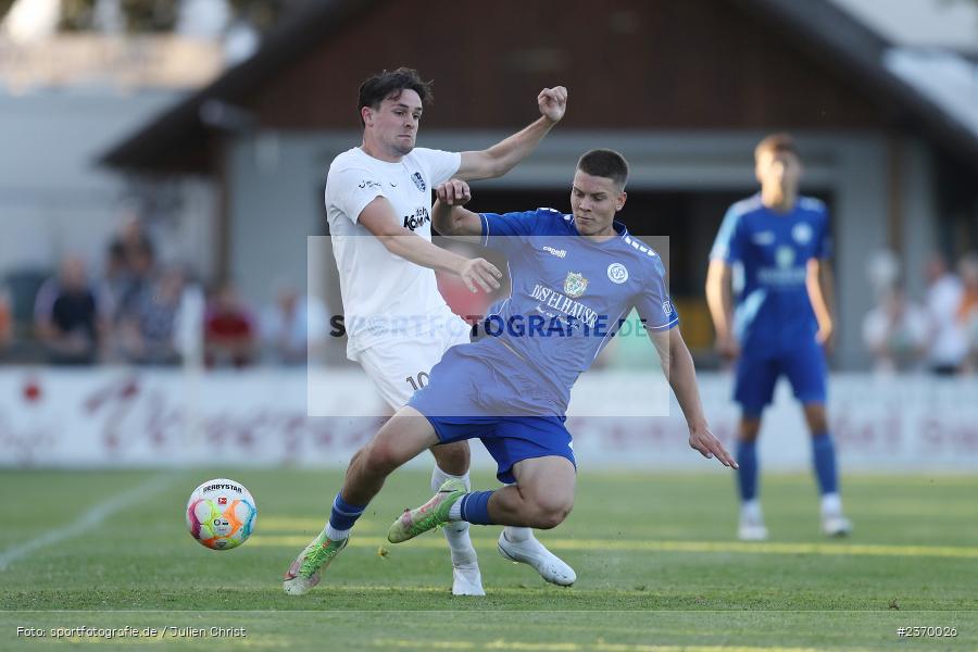 Jan Martin, Sportgelände, Karlburg, 14.07.2023, sport, action, BFV, Fussball, 3. Runde, Toto-Pokal, Bayernliga Nord, Landesliga Nord, WFV, TSV, Würzburger FV 04, TSV Karlburg - Bild-ID: 2370026