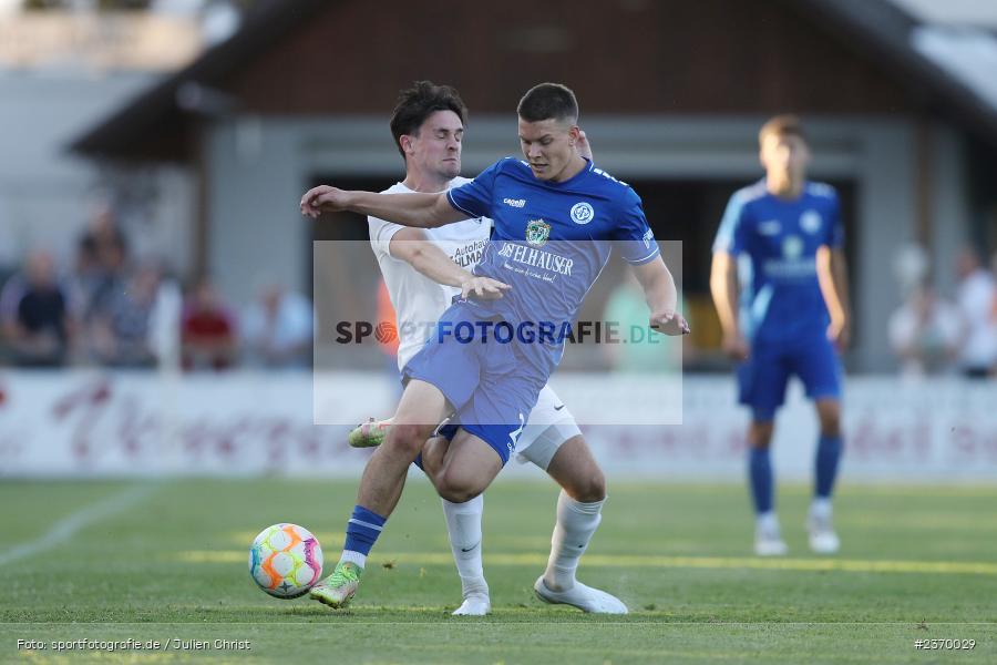 Jan Martin, Sportgelände, Karlburg, 14.07.2023, sport, action, BFV, Fussball, 3. Runde, Toto-Pokal, Bayernliga Nord, Landesliga Nord, WFV, TSV, Würzburger FV 04, TSV Karlburg - Bild-ID: 2370029