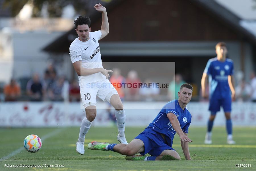 Jan Martin, Sportgelände, Karlburg, 14.07.2023, sport, action, BFV, Fussball, 3. Runde, Toto-Pokal, Bayernliga Nord, Landesliga Nord, WFV, TSV, Würzburger FV 04, TSV Karlburg - Bild-ID: 2370031