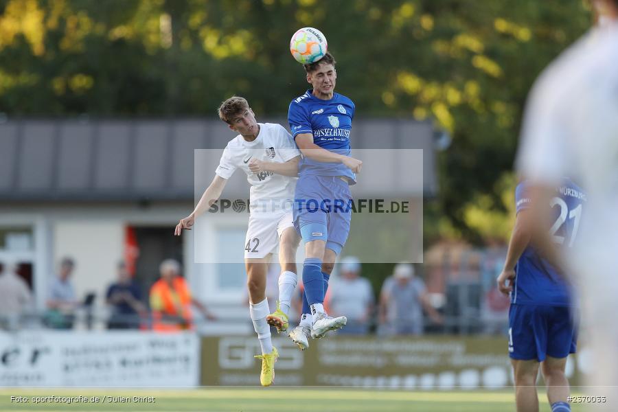 Luis Wagner, Sportgelände, Karlburg, 14.07.2023, sport, action, BFV, Fussball, 3. Runde, Toto-Pokal, Bayernliga Nord, Landesliga Nord, WFV, TSV, Würzburger FV 04, TSV Karlburg - Bild-ID: 2370033