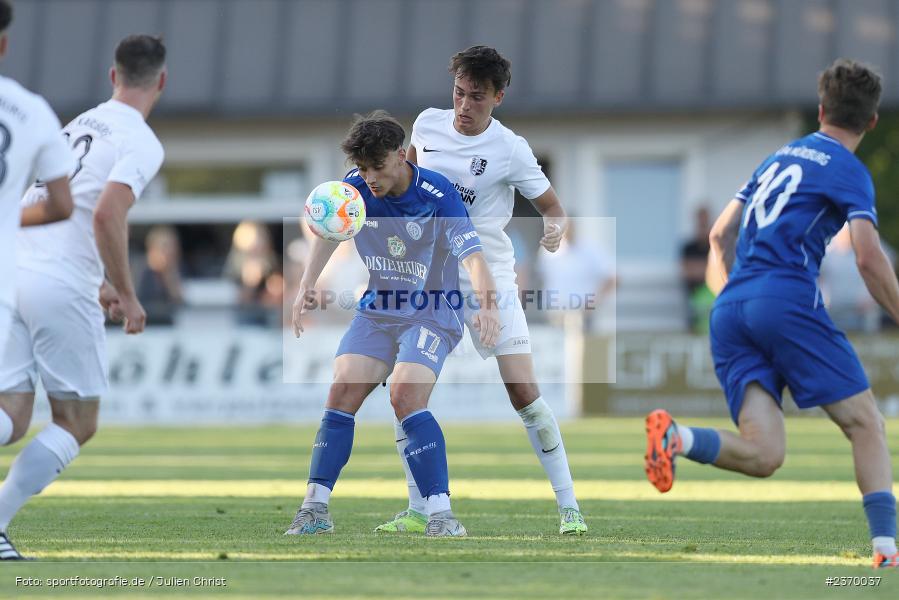 Fabio Hock, Sportgelände, Karlburg, 14.07.2023, sport, action, BFV, Fussball, 3. Runde, Toto-Pokal, Bayernliga Nord, Landesliga Nord, WFV, TSV, Würzburger FV 04, TSV Karlburg - Bild-ID: 2370037
