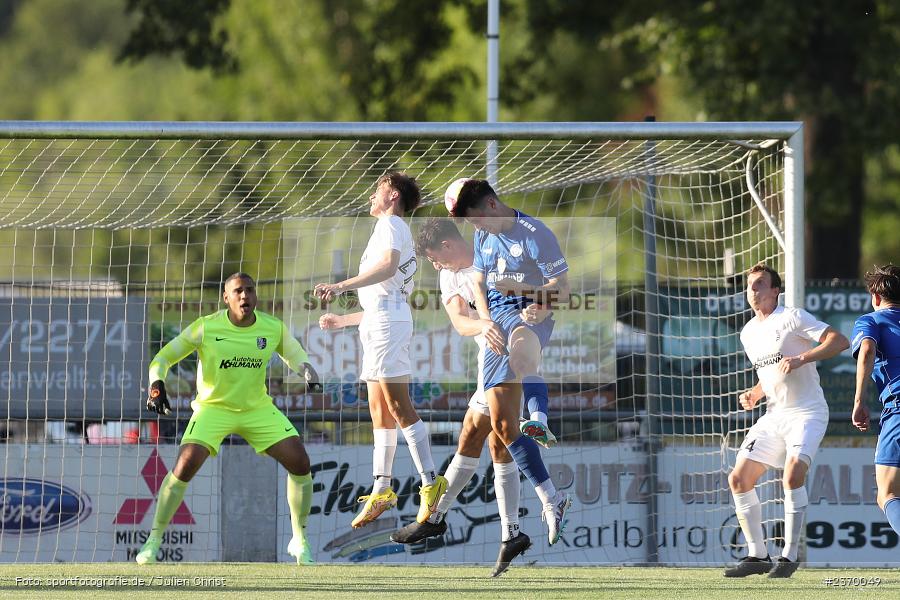 Moritz Gündling, Sportgelände, Karlburg, 14.07.2023, sport, action, BFV, Fussball, 3. Runde, Toto-Pokal, Bayernliga Nord, Landesliga Nord, WFV, TSV, Würzburger FV 04, TSV Karlburg - Bild-ID: 2370049