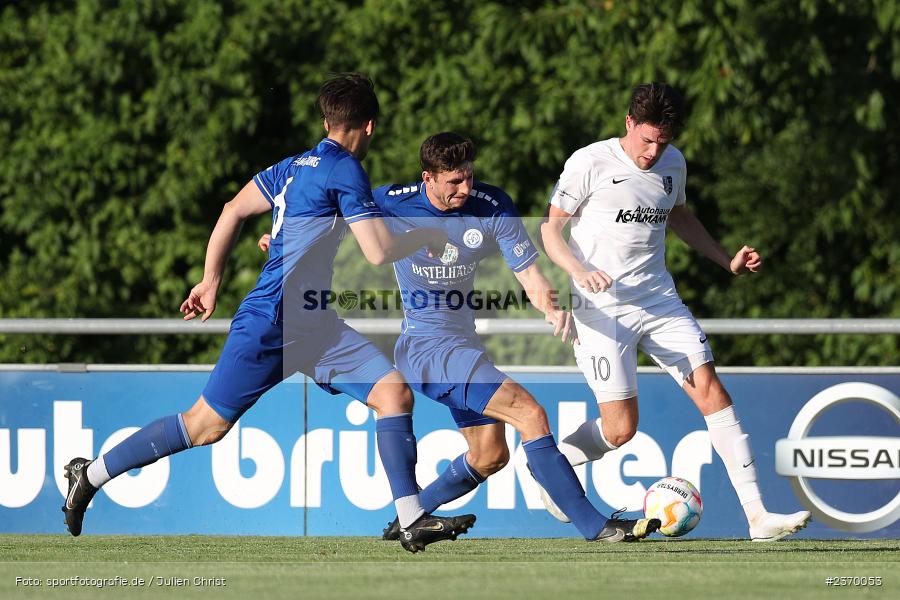 Jan Martin, Sportgelände, Karlburg, 14.07.2023, sport, action, BFV, Fussball, 3. Runde, Toto-Pokal, Bayernliga Nord, Landesliga Nord, WFV, TSV, Würzburger FV 04, TSV Karlburg - Bild-ID: 2370053