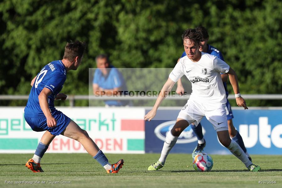Nico Kuß, Sportgelände, Karlburg, 14.07.2023, sport, action, BFV, Fussball, 3. Runde, Toto-Pokal, Bayernliga Nord, Landesliga Nord, WFV, TSV, Würzburger FV 04, TSV Karlburg - Bild-ID: 2370054