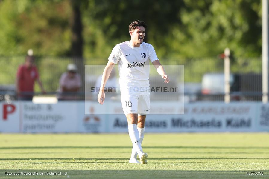 Jan Martin, Sportgelände, Karlburg, 14.07.2023, sport, action, BFV, Fussball, 3. Runde, Toto-Pokal, Bayernliga Nord, Landesliga Nord, WFV, TSV, Würzburger FV 04, TSV Karlburg - Bild-ID: 2370058