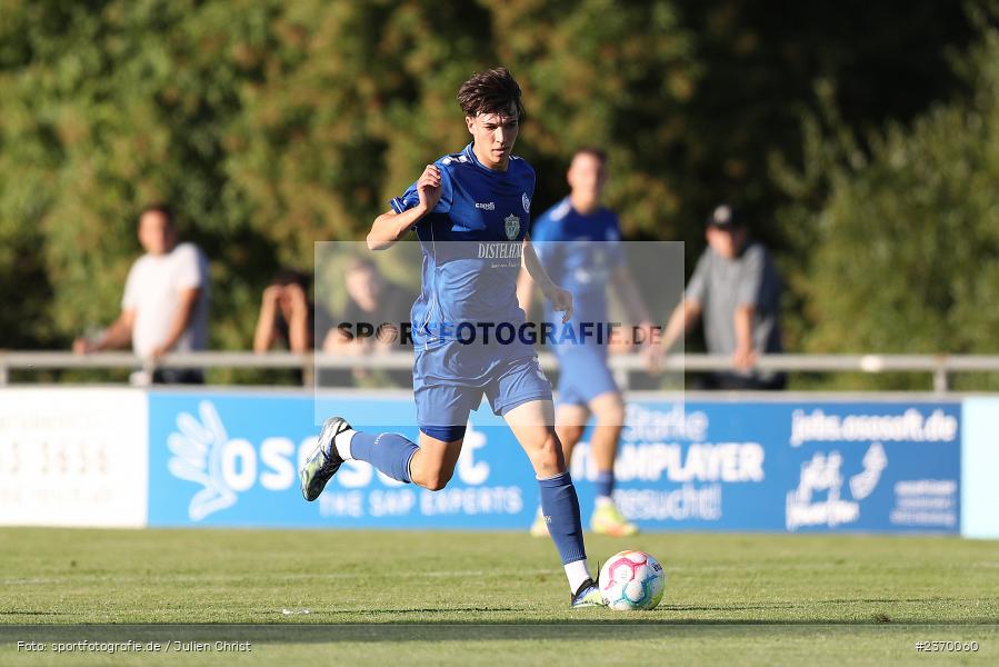 Nils Hock, Sportgelände, Karlburg, 14.07.2023, sport, action, BFV, Fussball, 3. Runde, Toto-Pokal, Bayernliga Nord, Landesliga Nord, WFV, TSV, Würzburger FV 04, TSV Karlburg - Bild-ID: 2370060