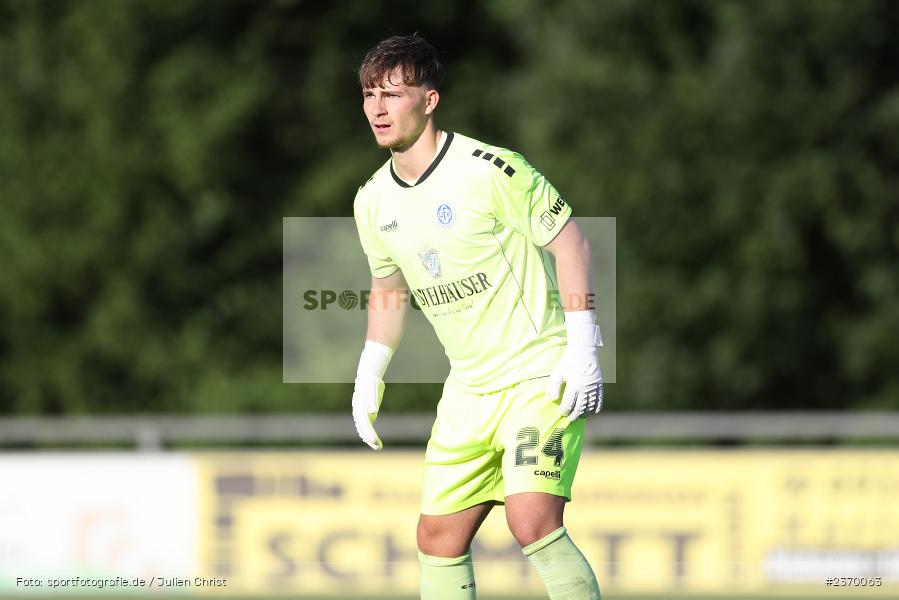 Julian Schmidt, Sportgelände, Karlburg, 14.07.2023, sport, action, BFV, Fussball, 3. Runde, Toto-Pokal, Bayernliga Nord, Landesliga Nord, WFV, TSV, Würzburger FV 04, TSV Karlburg - Bild-ID: 2370063