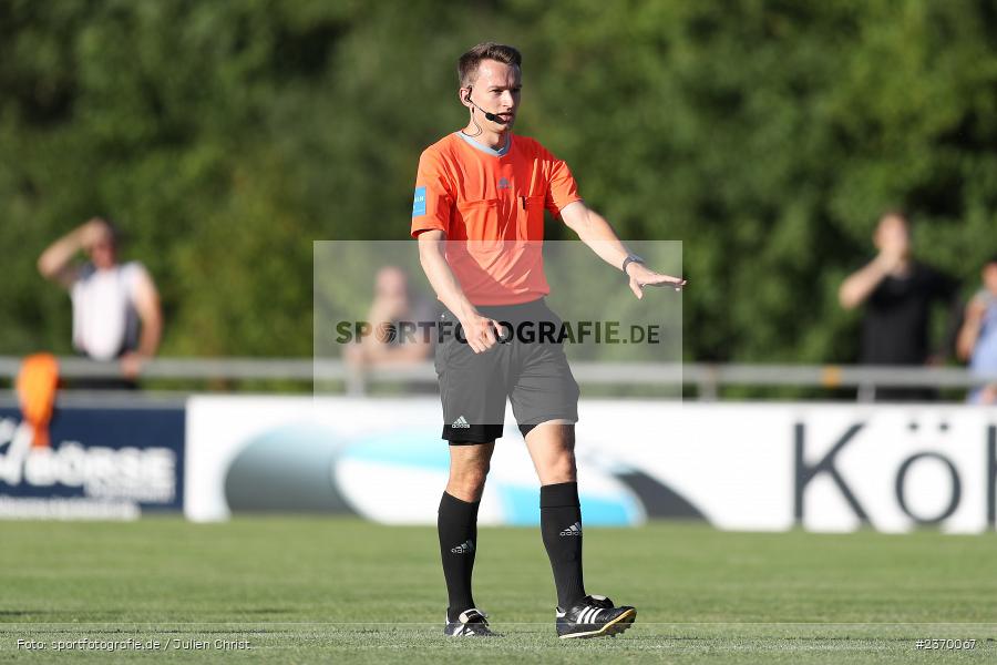 David Kern, Sportgelände, Karlburg, 14.07.2023, sport, action, BFV, Fussball, 3. Runde, Toto-Pokal, Bayernliga Nord, Landesliga Nord, WFV, TSV, Würzburger FV 04, TSV Karlburg - Bild-ID: 2370067