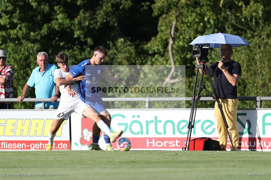 Cornelius Hock, Sportgelände, Karlburg, 14.07.2023, sport, action, BFV, Fussball, 3. Runde, Toto-Pokal, Bayernliga Nord, Landesliga Nord, WFV, TSV, Würzburger FV 04, TSV Karlburg - Bild-ID: 2370068