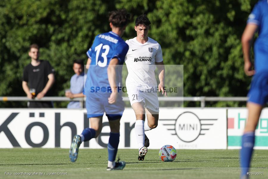 Max Lambrecht, Sportgelände, Karlburg, 14.07.2023, sport, action, BFV, Fussball, 3. Runde, Toto-Pokal, Bayernliga Nord, Landesliga Nord, WFV, TSV, Würzburger FV 04, TSV Karlburg - Bild-ID: 2370071