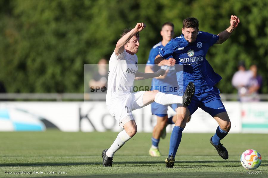 Moritz Renninger, Sportgelände, Karlburg, 14.07.2023, sport, action, BFV, Fussball, 3. Runde, Toto-Pokal, Bayernliga Nord, Landesliga Nord, WFV, TSV, Würzburger FV 04, TSV Karlburg - Bild-ID: 2370077