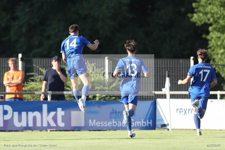 Moritz Gündling, Sportgelände, Karlburg, 14.07.2023, sport, action, BFV, Fussball, 3. Runde, Toto-Pokal, Bayernliga Nord, Landesliga Nord, WFV, TSV, Würzburger FV 04, TSV Karlburg - Bild-ID: 2370087