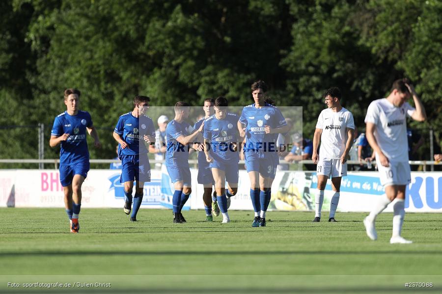 Moritz Gündling, Sportgelände, Karlburg, 14.07.2023, sport, action, BFV, Fussball, 3. Runde, Toto-Pokal, Bayernliga Nord, Landesliga Nord, WFV, TSV, Würzburger FV 04, TSV Karlburg - Bild-ID: 2370088