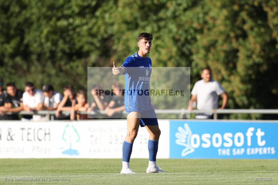 Moritz Gündling, Sportgelände, Karlburg, 14.07.2023, sport, action, BFV, Fussball, 3. Runde, Toto-Pokal, Bayernliga Nord, Landesliga Nord, WFV, TSV, Würzburger FV 04, TSV Karlburg - Bild-ID: 2370089