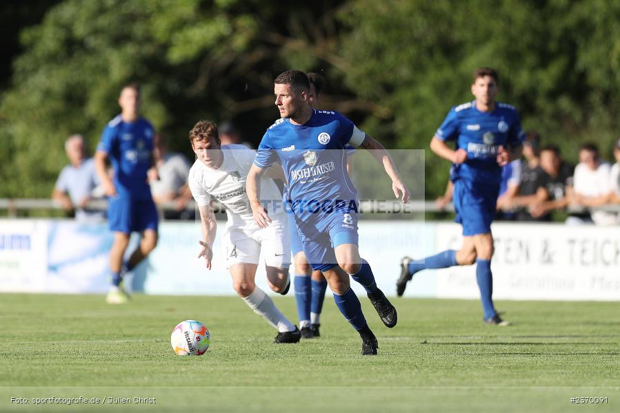 Dennie Michel, Sportgelände, Karlburg, 14.07.2023, sport, action, BFV, Fussball, 3. Runde, Toto-Pokal, Bayernliga Nord, Landesliga Nord, WFV, TSV, Würzburger FV 04, TSV Karlburg - Bild-ID: 2370091