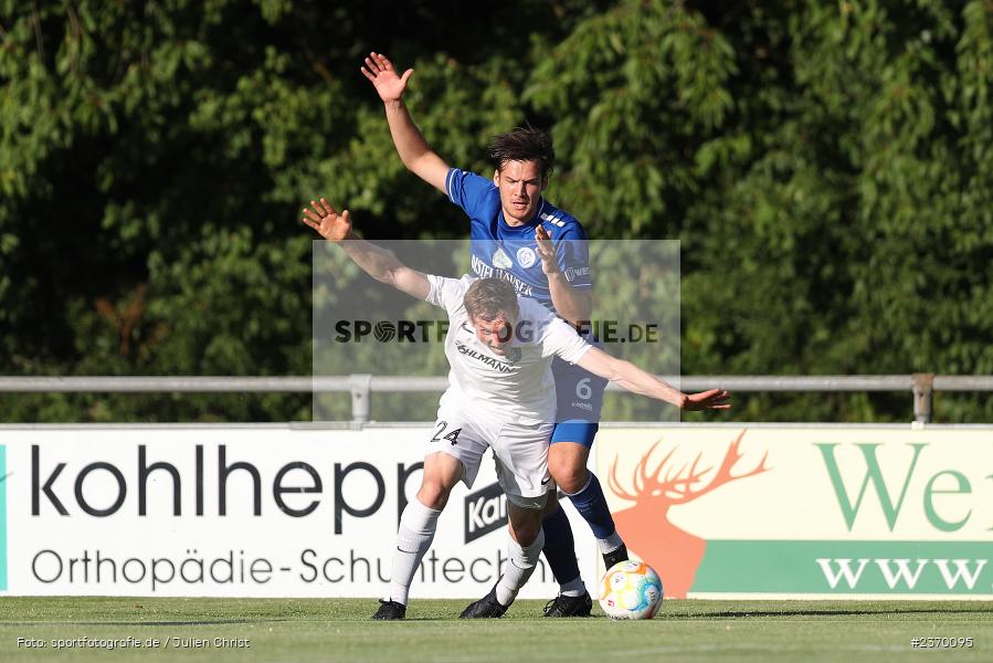 Sebastian Fries, Sportgelände, Karlburg, 14.07.2023, sport, action, BFV, Fussball, 3. Runde, Toto-Pokal, Bayernliga Nord, Landesliga Nord, WFV, TSV, Würzburger FV 04, TSV Karlburg - Bild-ID: 2370095