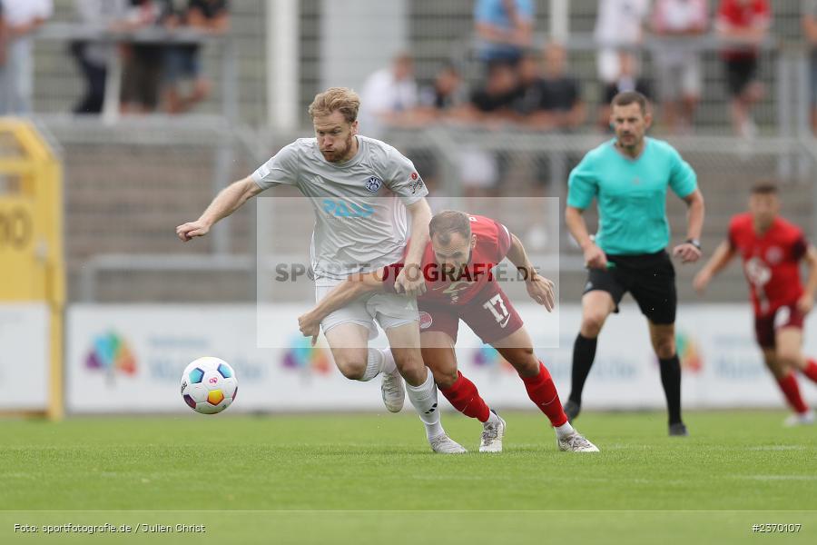 Stadion am Schönbusch, Aschaffenburg, 15.07.2023, sport, action, BFV, Fussball, Regionalfreundschaftsspiele, OFC, SVA, Kickers Offenbach, SV Viktoria Aschaffenburg - Bild-ID: 2370107