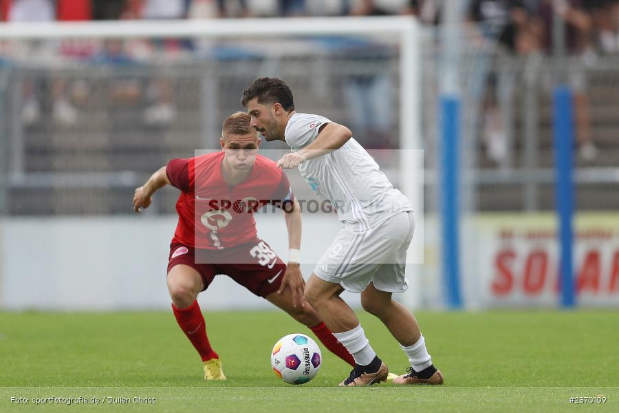 Clay Verkaj, Stadion am Schönbusch, Aschaffenburg, 15.07.2023, sport, action, BFV, Fussball, Regionalfreundschaftsspiele, OFC, SVA, Kickers Offenbach, SV Viktoria Aschaffenburg - Bild-ID: 2370109