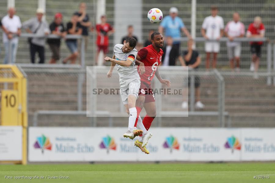 Daniel Cheron, Stadion am Schönbusch, Aschaffenburg, 15.07.2023, sport, action, BFV, Fussball, Regionalfreundschaftsspiele, OFC, SVA, Kickers Offenbach, SV Viktoria Aschaffenburg - Bild-ID: 2370110