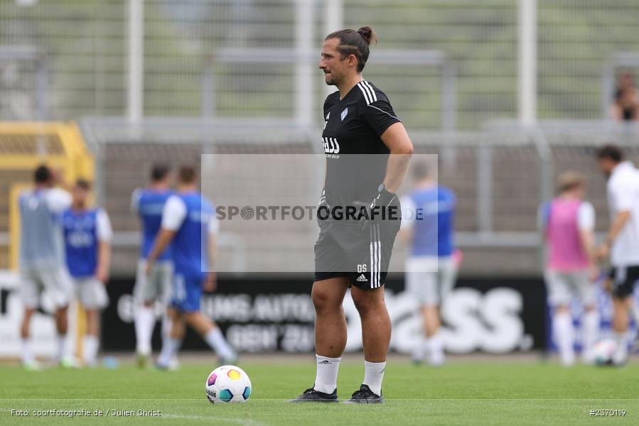 Daniel Soldevilla, Stadion am Schönbusch, Aschaffenburg, 15.07.2023, sport, action, BFV, Fussball, Regionalfreundschaftsspiele, OFC, SVA, Kickers Offenbach, SV Viktoria Aschaffenburg - Bild-ID: 2370119