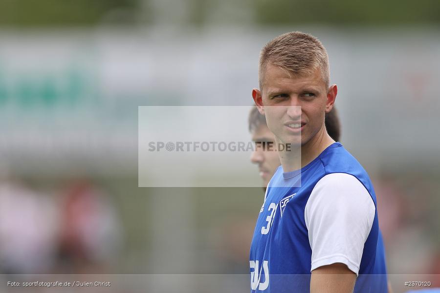 Gianluca Schäfer, Stadion am Schönbusch, Aschaffenburg, 15.07.2023, sport, action, BFV, Fussball, Regionalfreundschaftsspiele, OFC, SVA, Kickers Offenbach, SV Viktoria Aschaffenburg - Bild-ID: 2370120