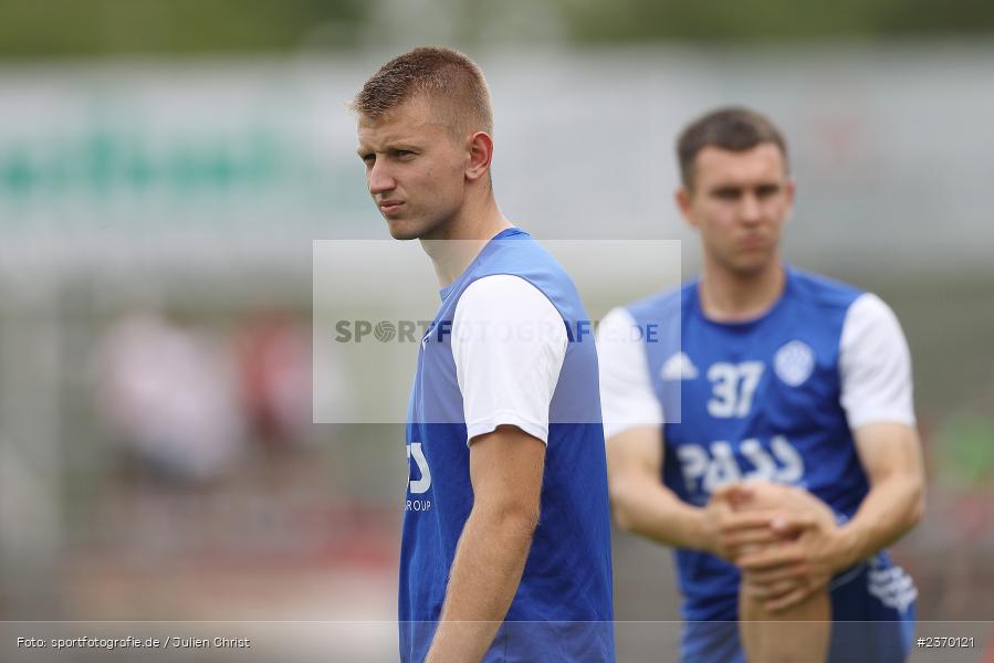Gianluca Schäfer, Stadion am Schönbusch, Aschaffenburg, 15.07.2023, sport, action, BFV, Fussball, Regionalfreundschaftsspiele, OFC, SVA, Kickers Offenbach, SV Viktoria Aschaffenburg - Bild-ID: 2370121